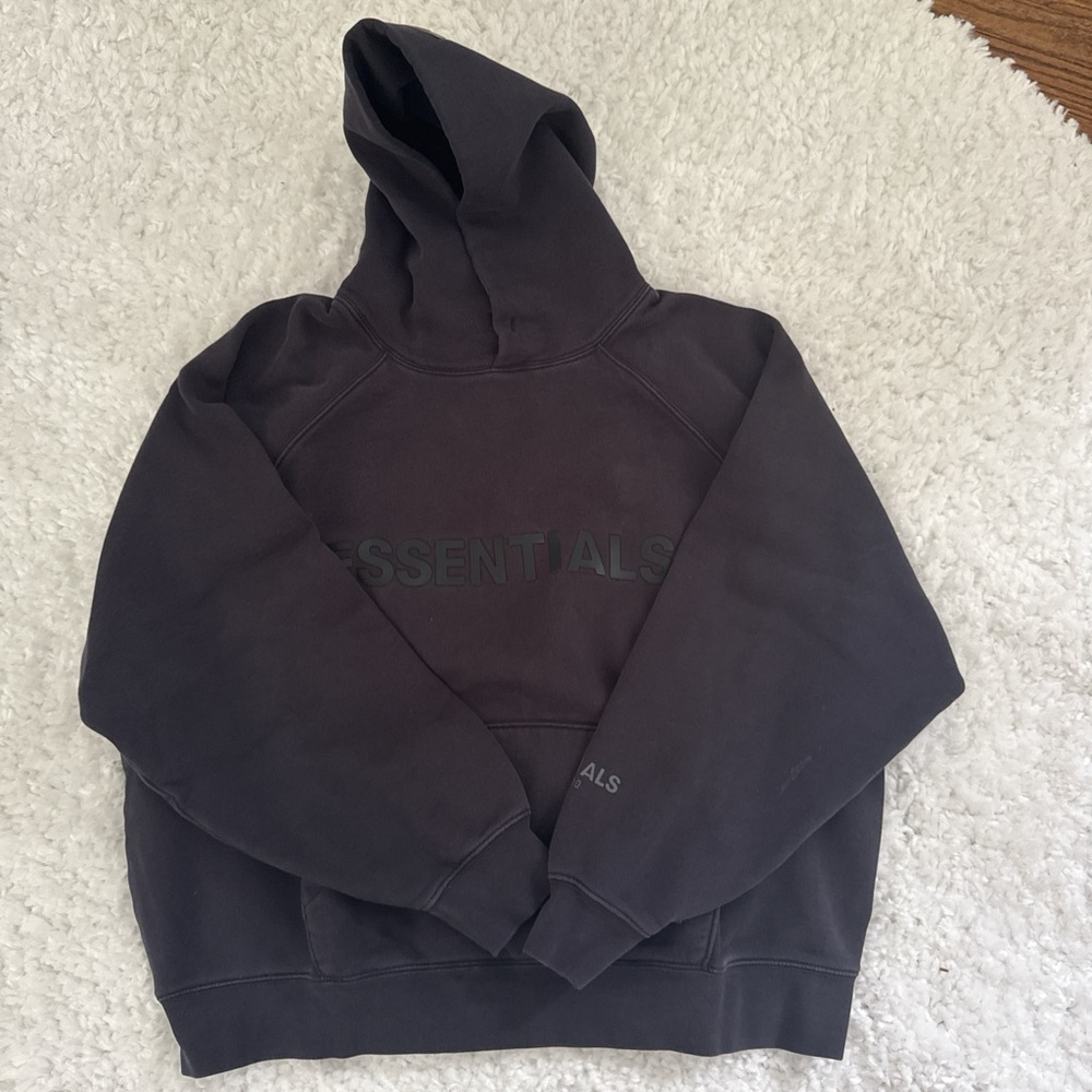 Essentials Charcoal Hoodie